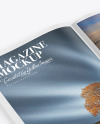 Textured Magazine Mockup