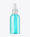 Color Liquid Spray Bottle Mockup