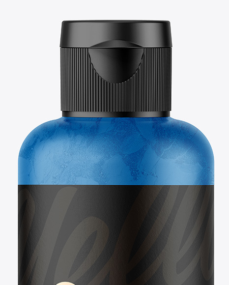 Matte Plastic Bottle Mockup