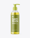Color Liquid Cosmetic Bottle Mockup Color Liquid Cosmetic Bottle Mockup