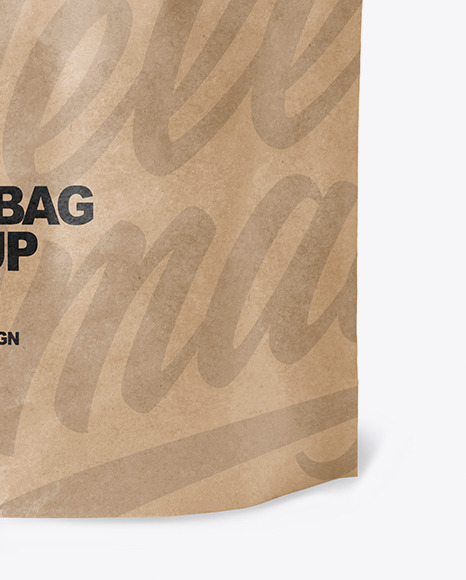 Kraft Paper Bag Mockup