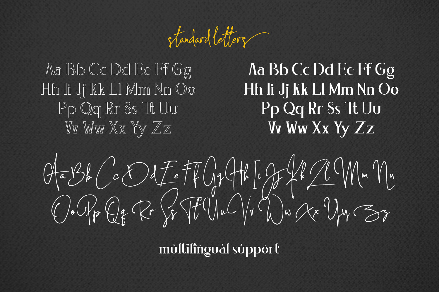 Concetta Kalvani - Signature Font