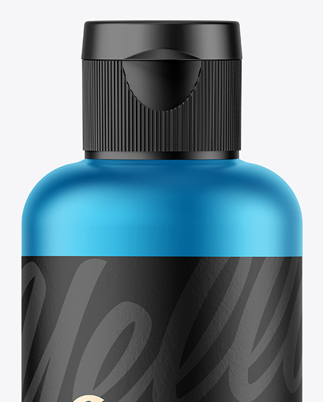 Metallic Bottle Mockup