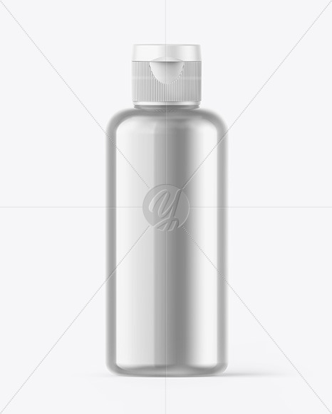 Metallic Bottle Mockup