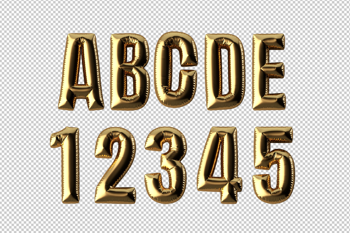 Golden Balloon Font