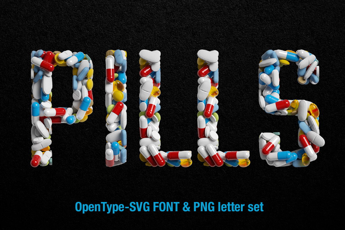 Pills Font