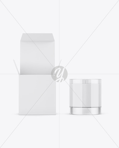 Candle W/ Box Mockup