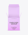 Candle W/ Box Mockup