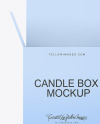 Candle W/ Box Mockup