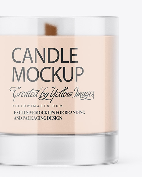 Candle W/ Box Mockup