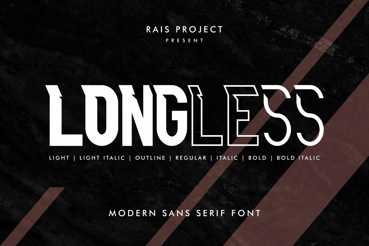 Longless Font Longless Font