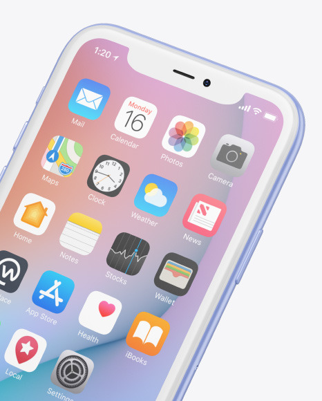 Clay Apple iPhone 11 Pro Mockup