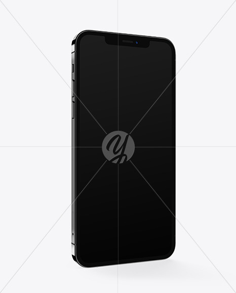 Apple iPhone 12 Pro Max Graphite Mockup