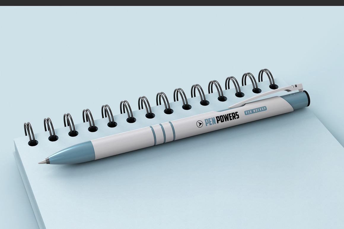 Ballpoint Pen Mockup