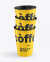 Paper Coffee Cups Mockup