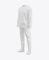Men's Sport Suit Mockup - Half Side View Men's Sport Suit Mockup - Half Side View