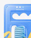 Glossy Toothbrush Blister Pack Mockup