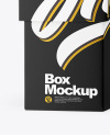 Matte Opened Lipstick With Box Mockup