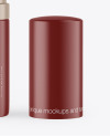 Matte Opened Lipstick Mockup