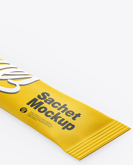 Stick Sachet Mockup