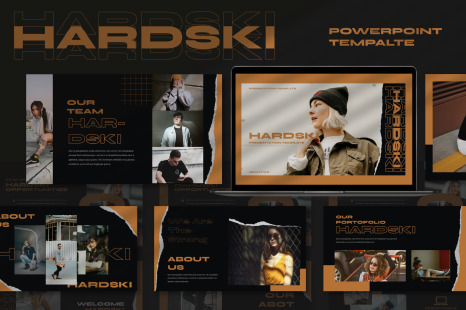 Hardski Powerpoint Template - Report