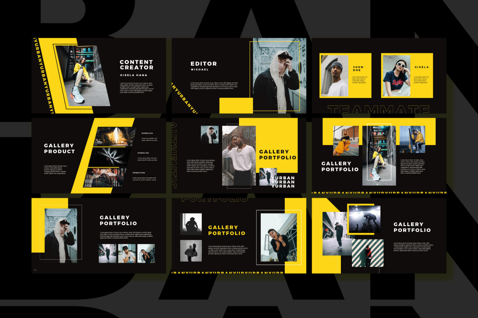 YURBAN Powerpoint Template YURBAN Powerpoint Template