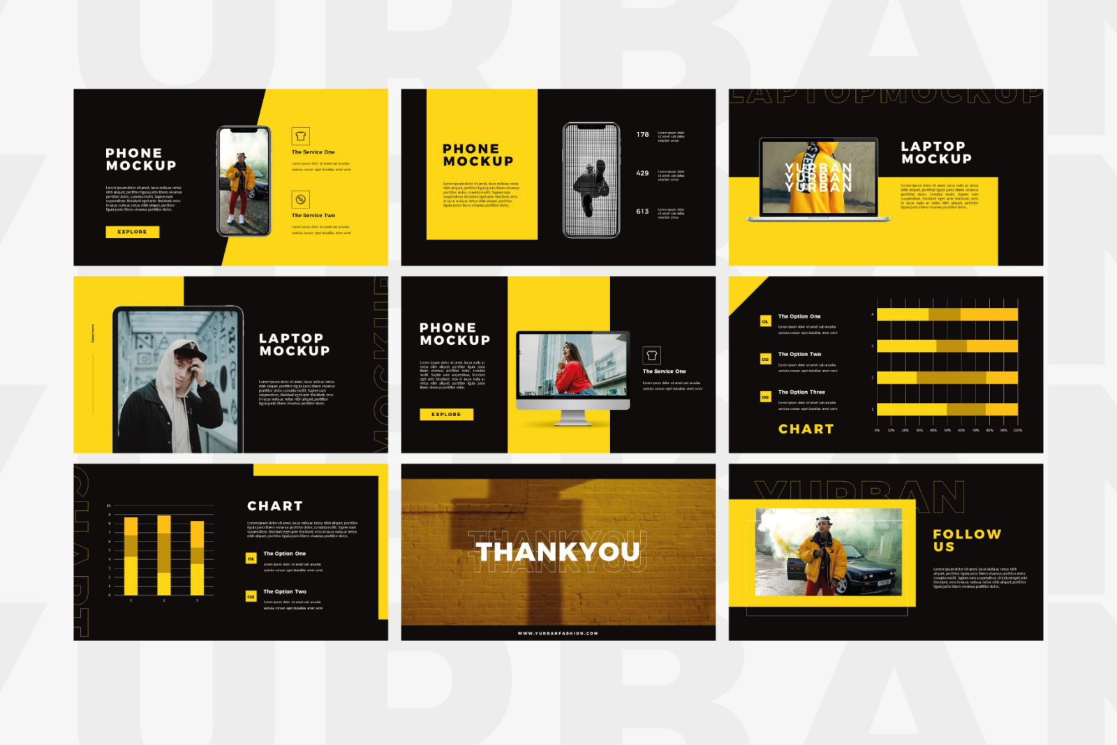 YURBAN Powerpoint Template YURBAN Powerpoint Template