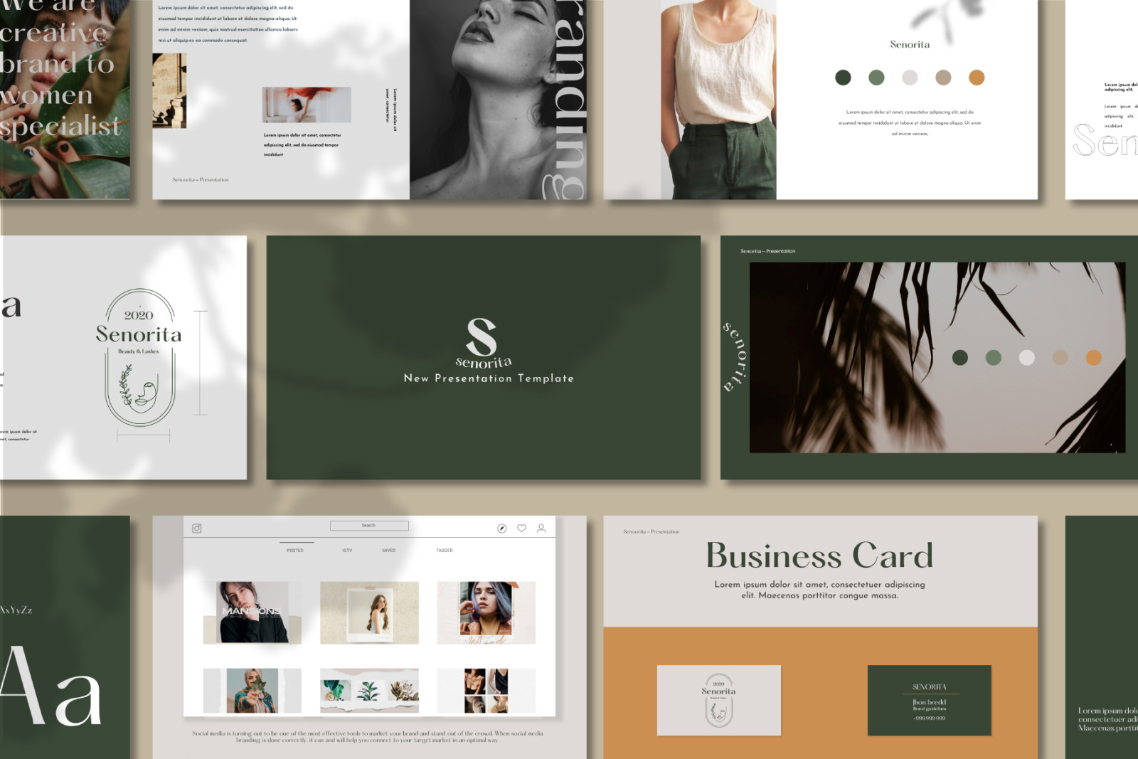Senorita Powerpoint Template Senorita Powerpoint Template