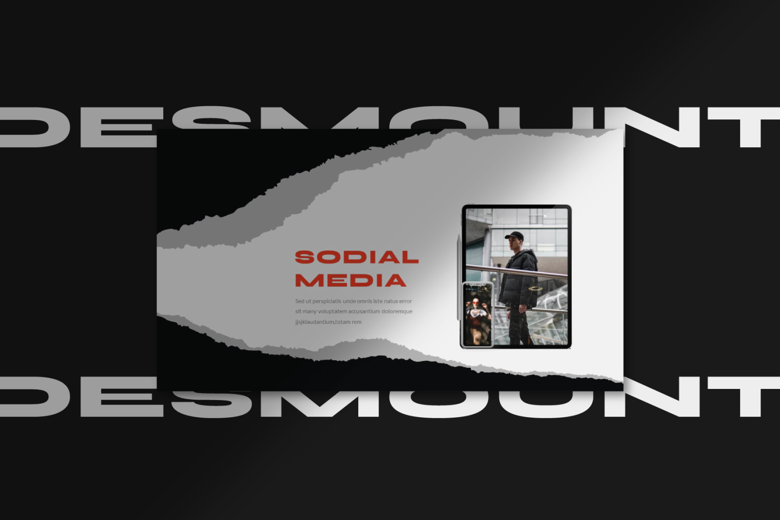 Desmount Powerpoint Template