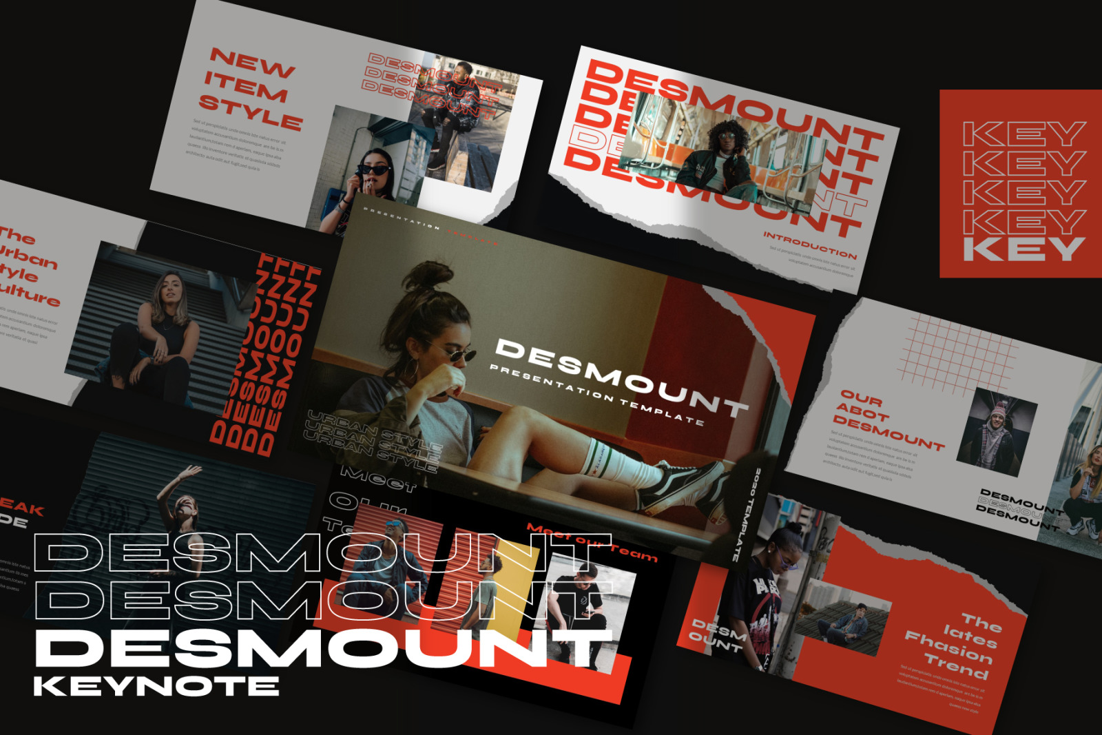 Desmount Keynote Template