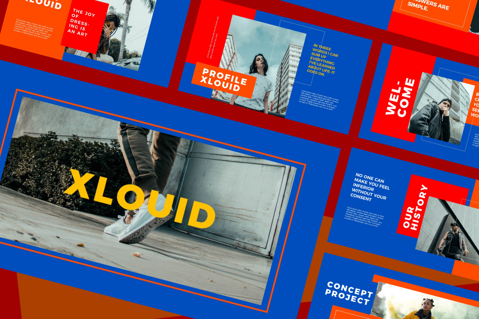 XLOUID Keynote Template