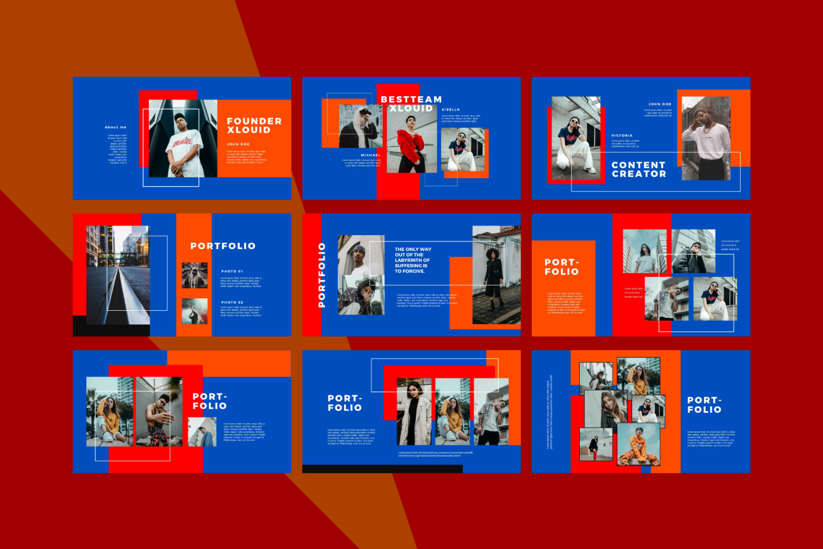 XLOUID Google Slides XLOUID Google Slides
