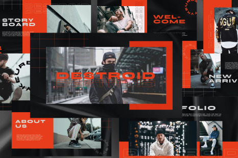 Destroid Keynote Template - Templates