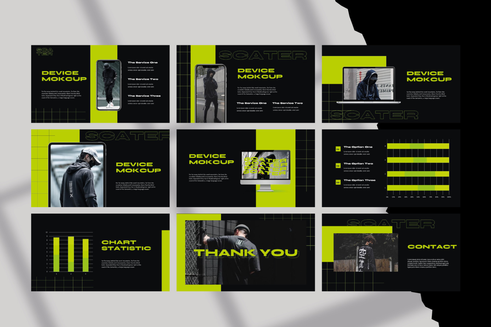 Scater Powerpoint Template Scater Powerpoint Template