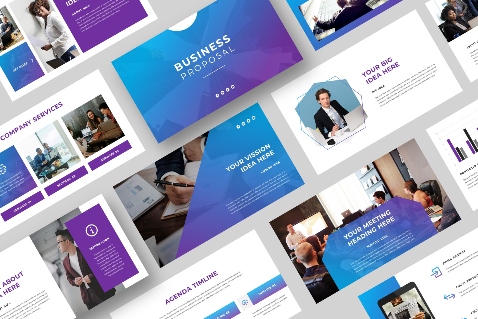 BUSINESS Powerpoint Template