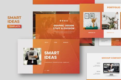 Smart Ideas Powerpoint Template - Templates