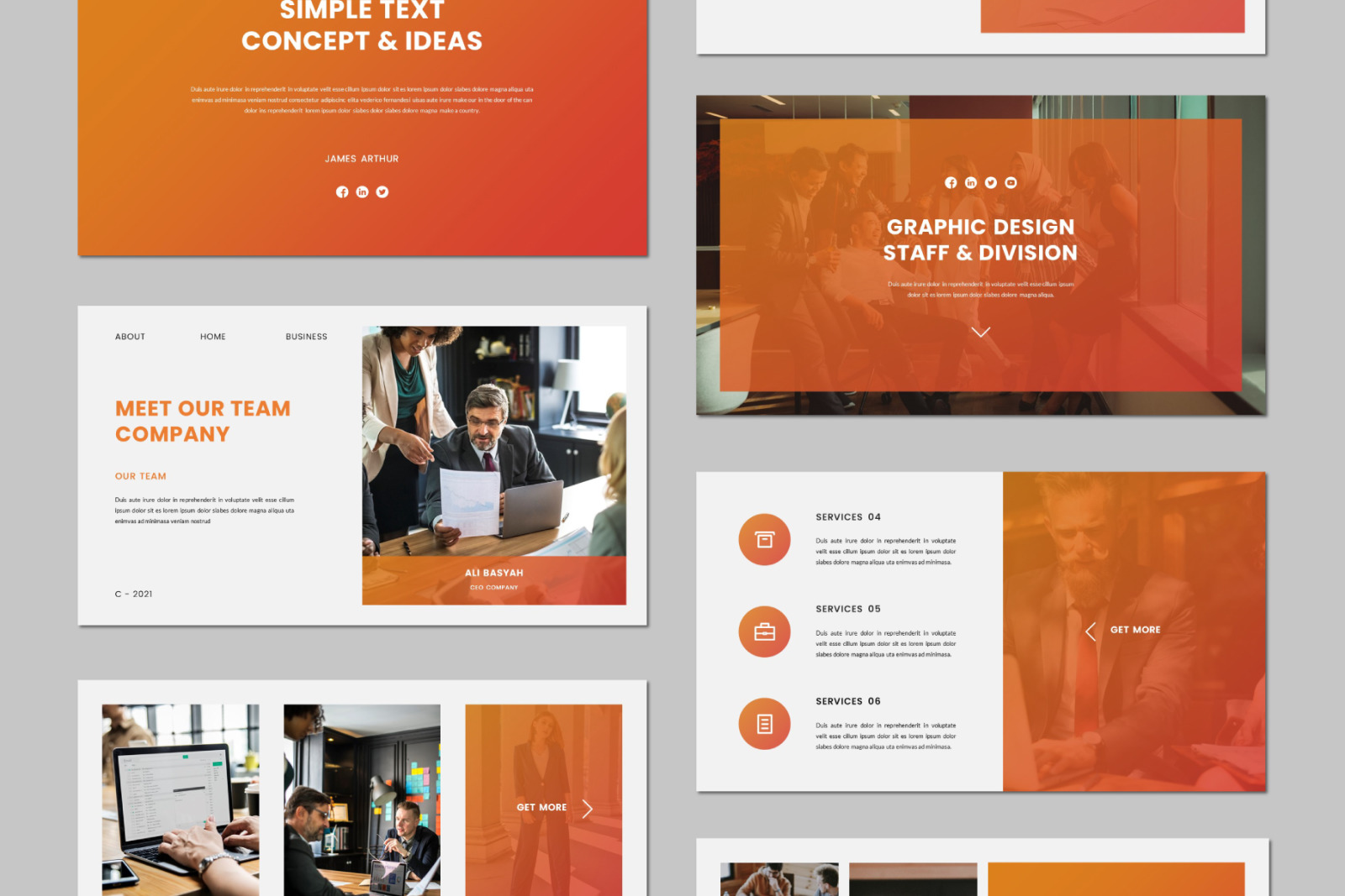 Smart Ideas Powerpoint Template