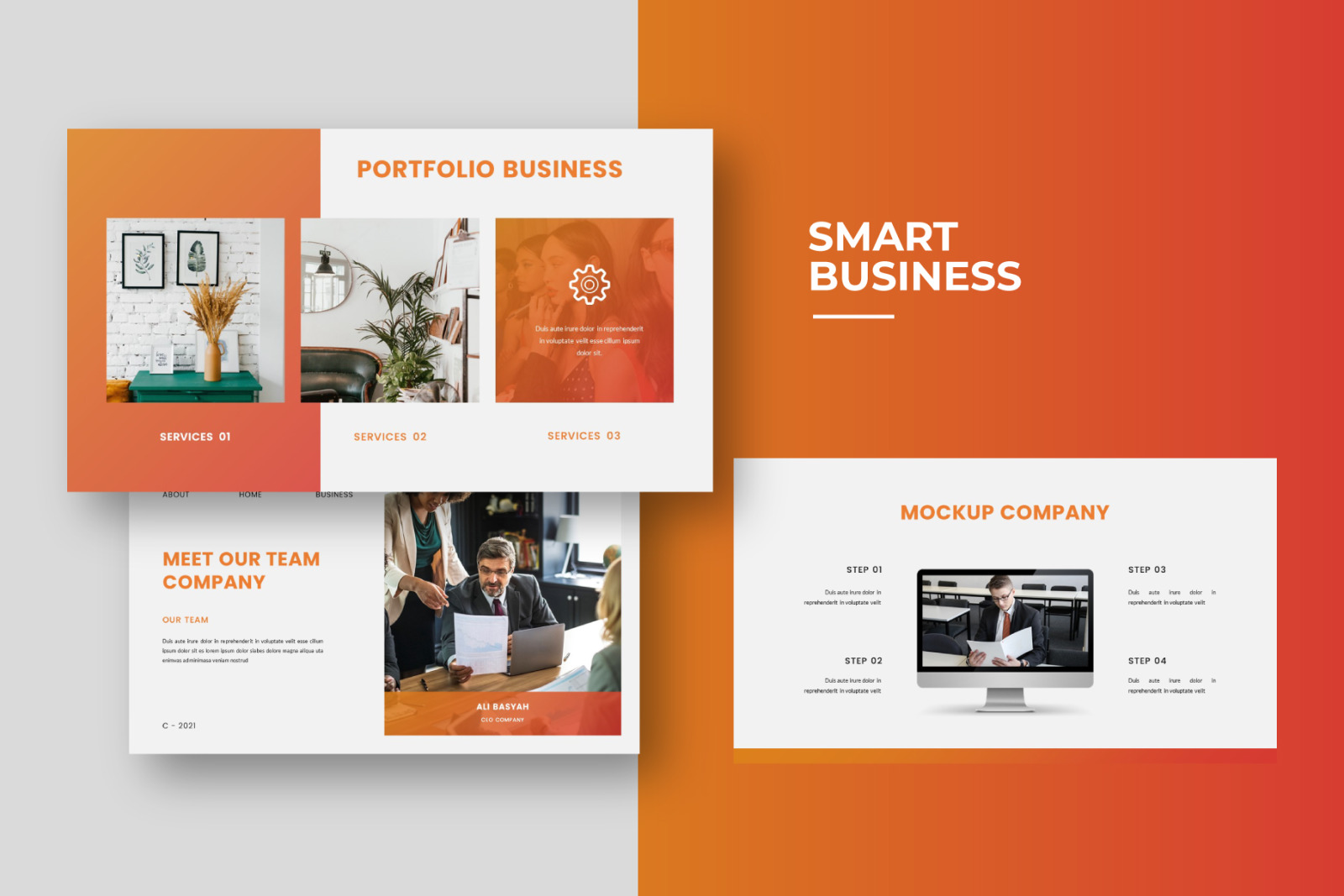 Smart Ideas Powerpoint Template