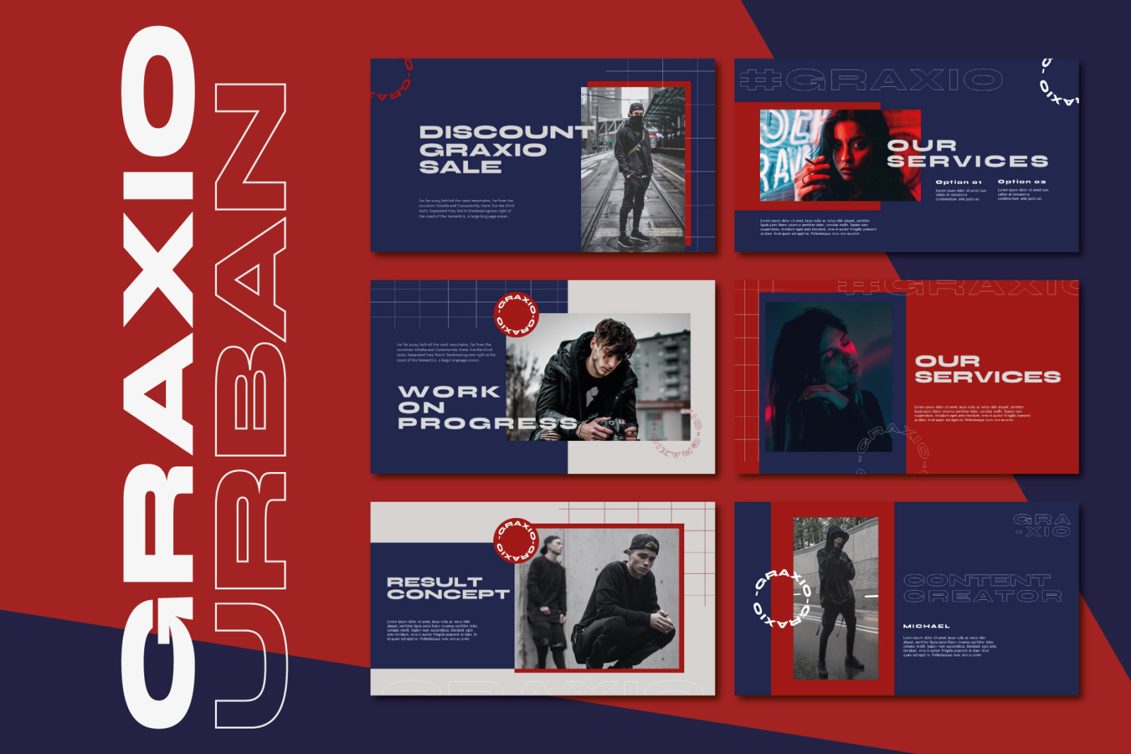 Graxio Powerpoint Template Graxio Powerpoint Template