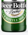 Glossy Ceramic Beer Bottle Mockup