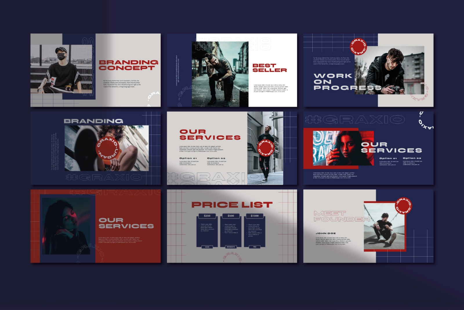 Graxio Keynote Template Graxio Keynote Template