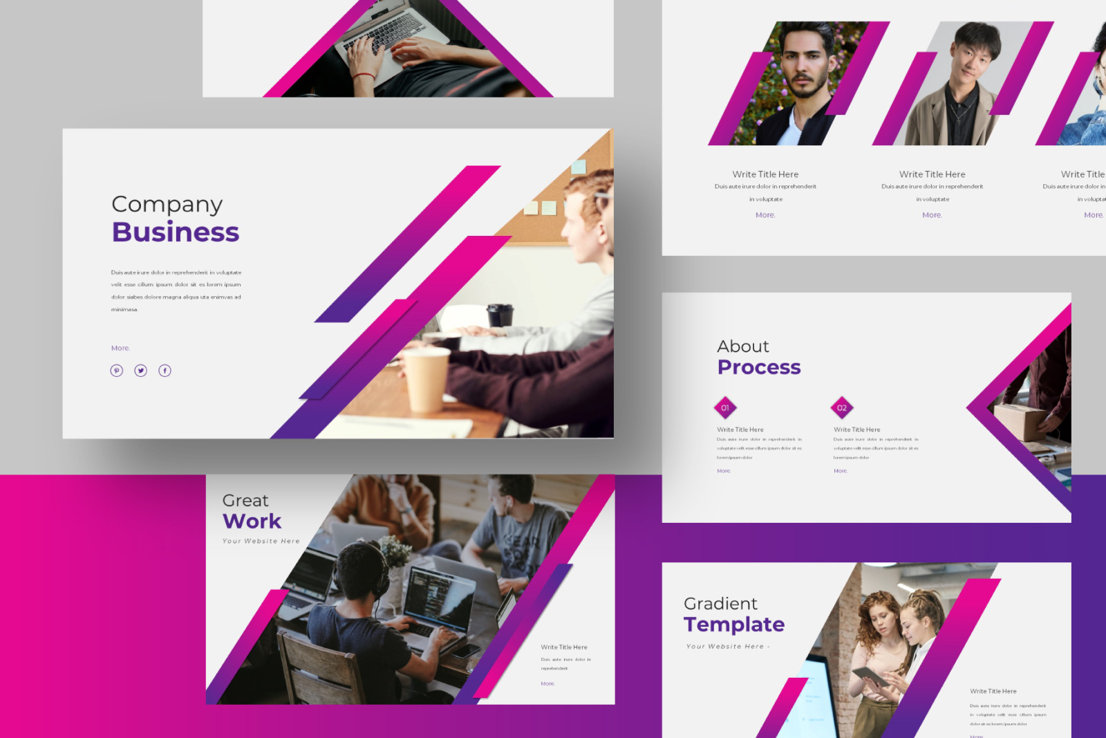 Business Income Powerpoint Template