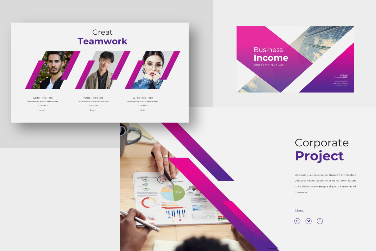 Business Income Keynote Template