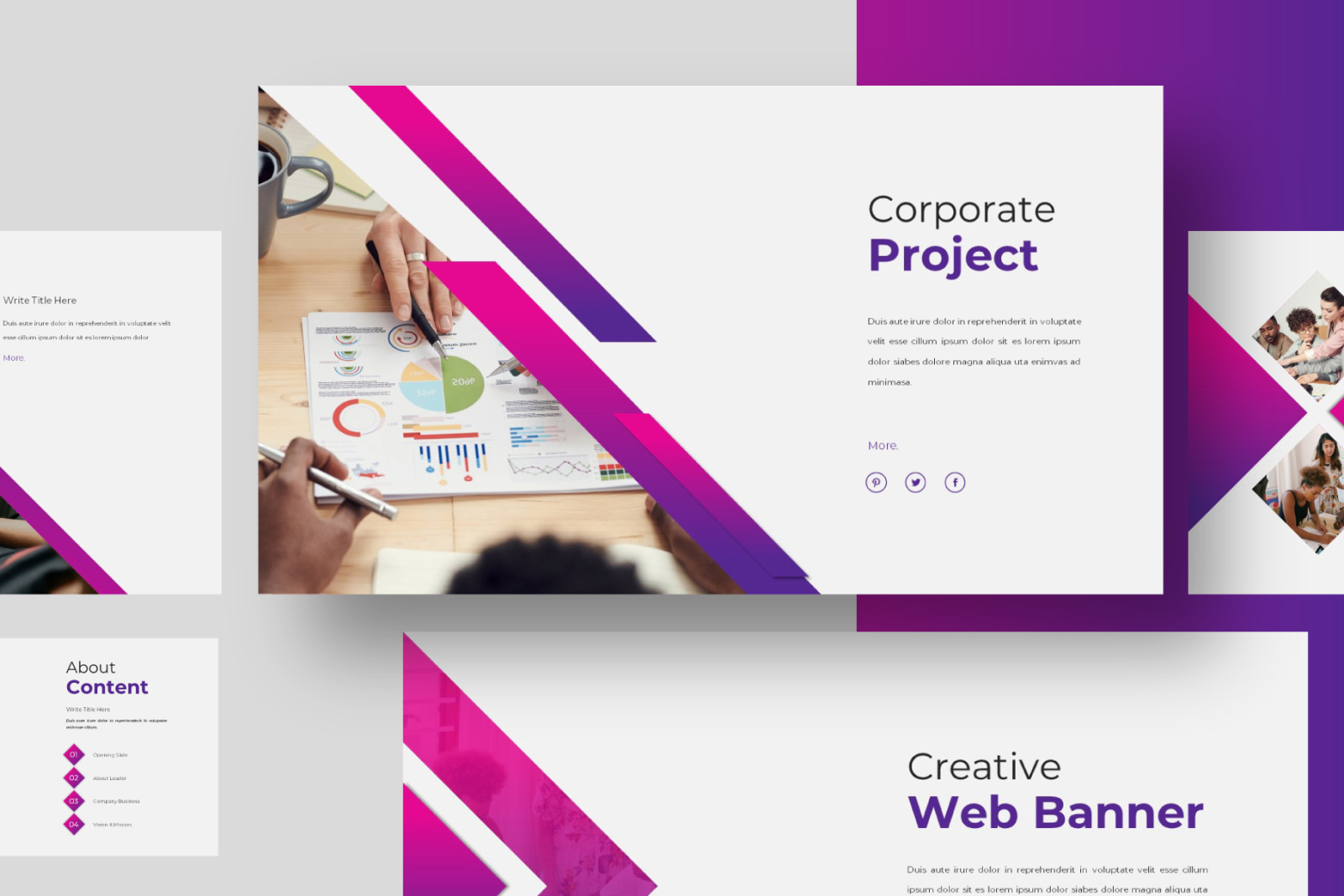 Business Income Keynote Template