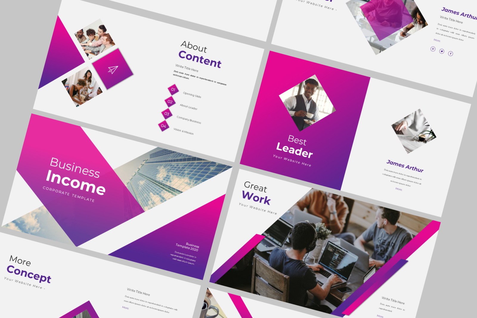 Business Income Google Slides Business Income Google Slides