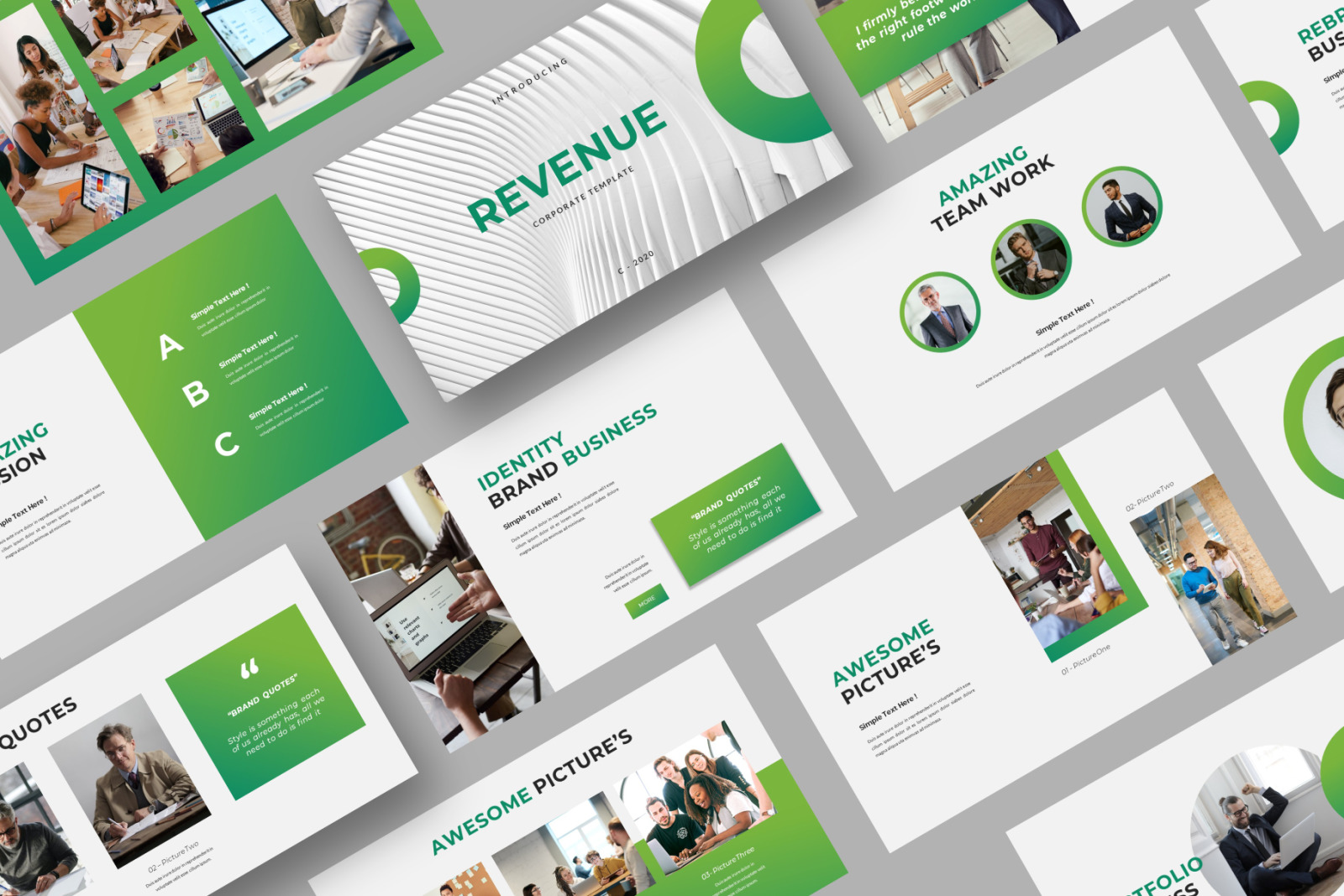 REVENUE Google Slides REVENUE Google Slides