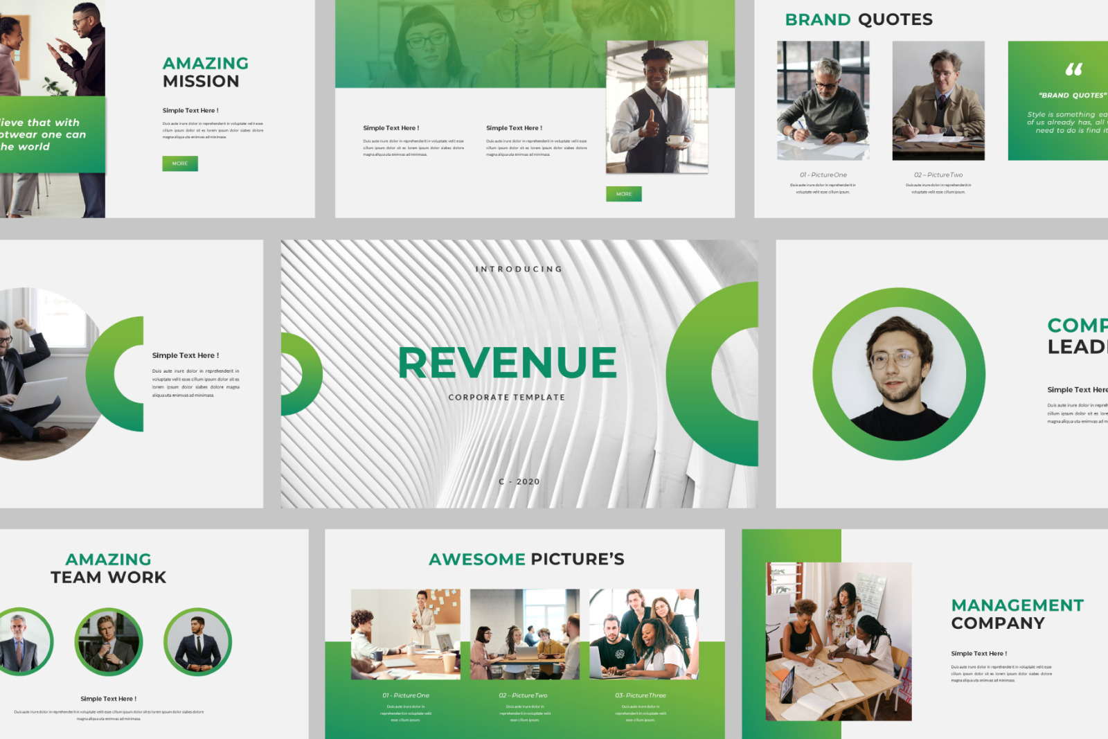 REVENUE Google Slides REVENUE Google Slides
