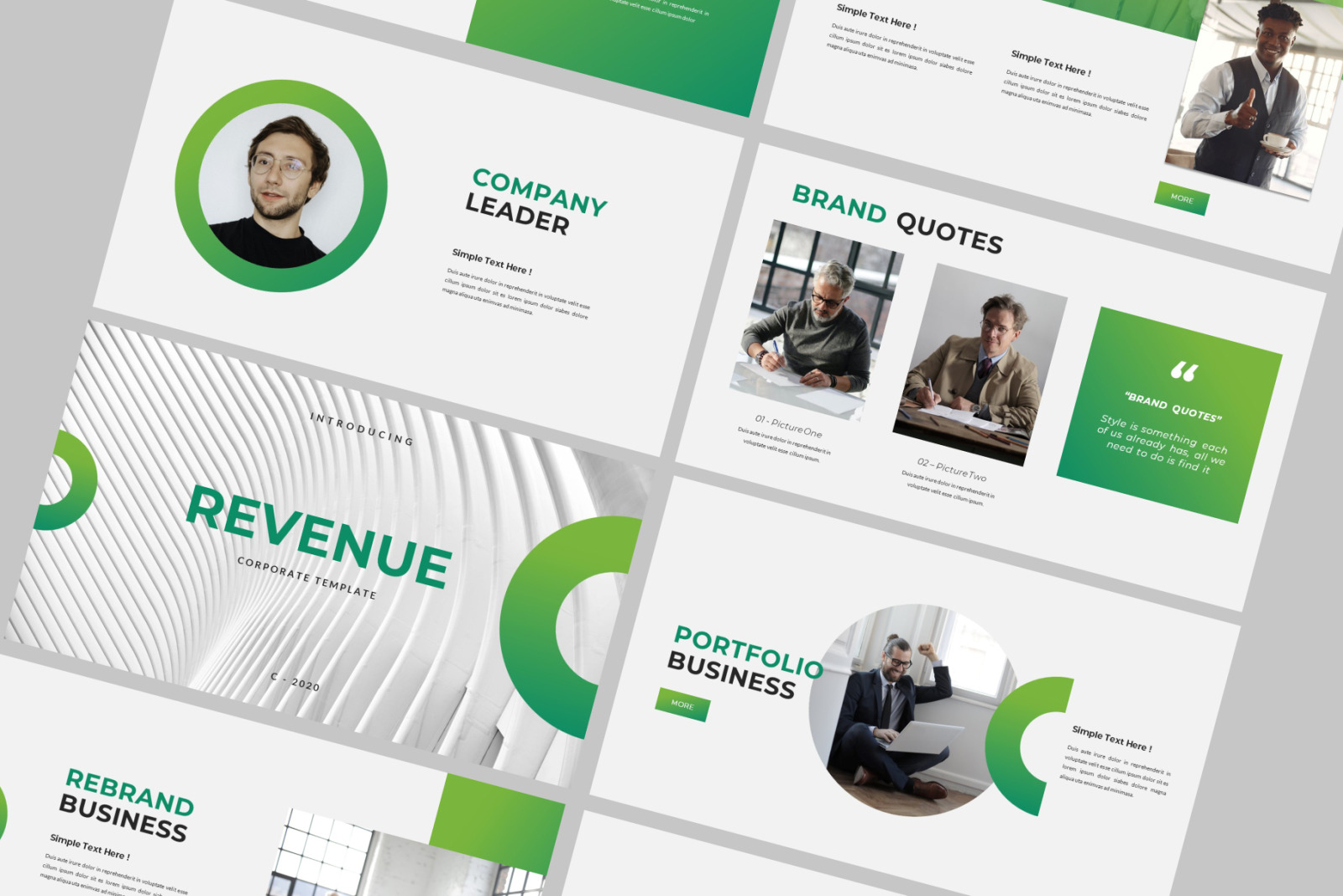 REVENUE Google Slides REVENUE Google Slides