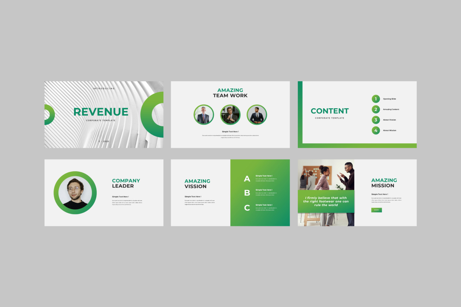 REVENUE Google Slides REVENUE Google Slides