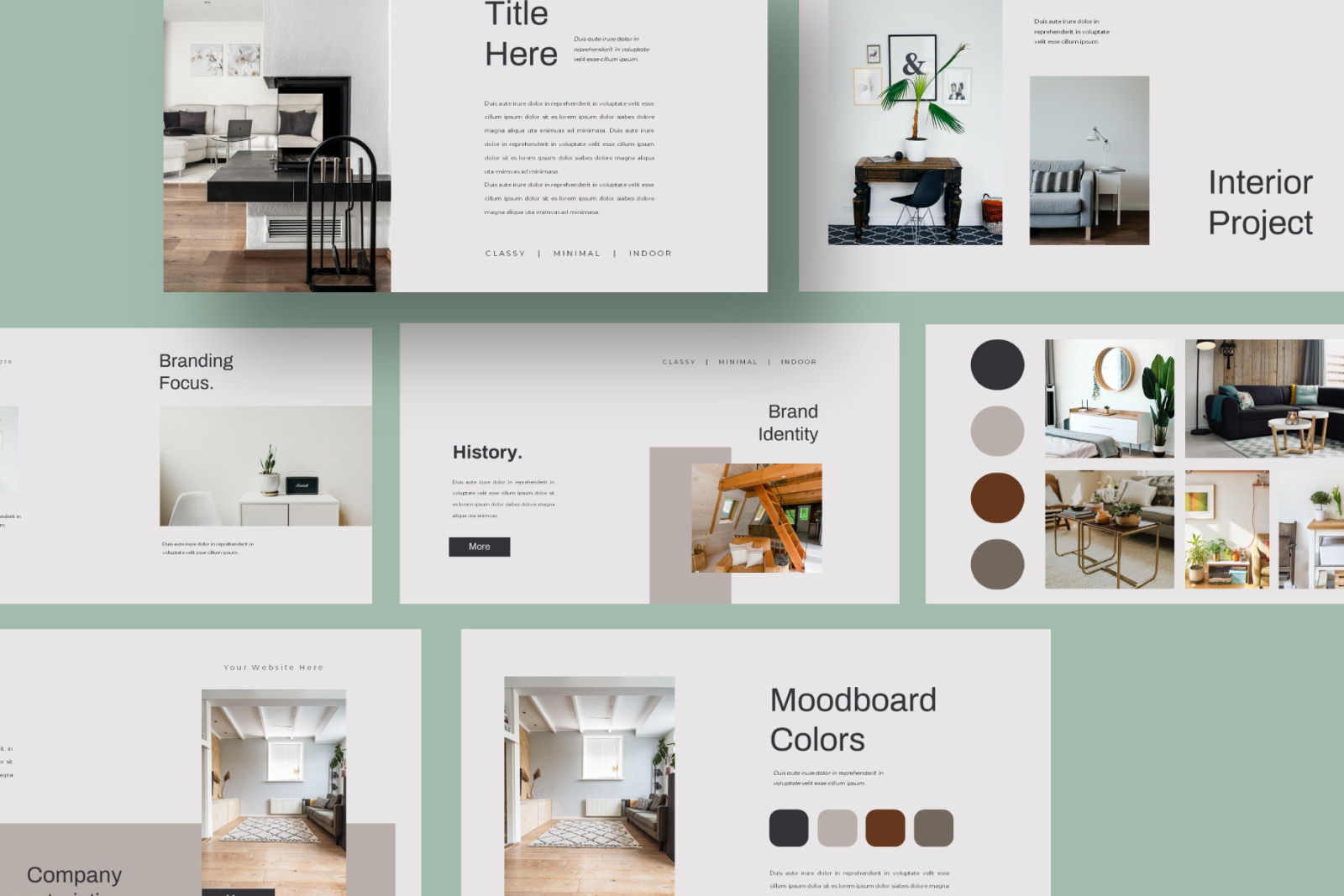 Interior Powerpoint Template Interior Powerpoint Template